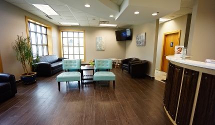 Addison Dentist office - Inside 1st Family Dental